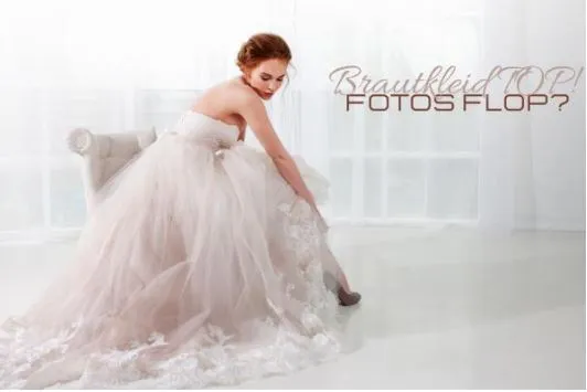 Extravagantes Brautkleid